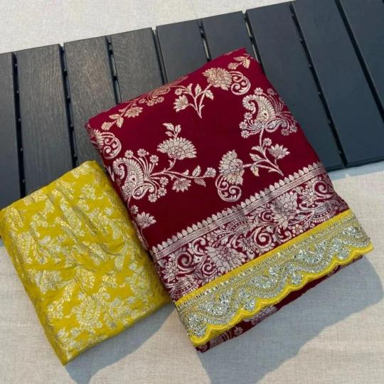 Sabella Pure Crepe Khadi Silk Vol 4 lightweight pattu sarees online india