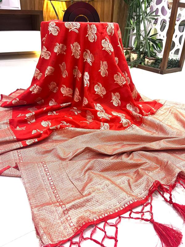 Sabella Pure Soft Khadi Crepe Silk Saree online shopping india