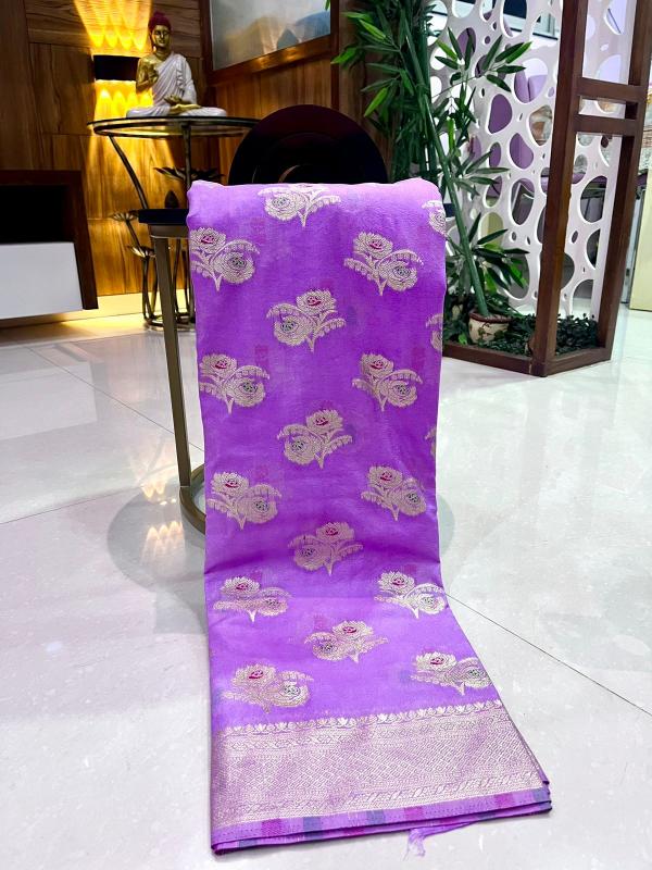 Sabella Pure Soft Khadi Crepe Silk Saree online shopping india