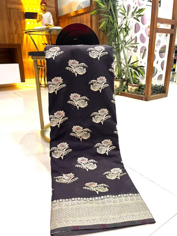 Sabella Pure Soft Khadi Crepe Silk Saree online shopping india