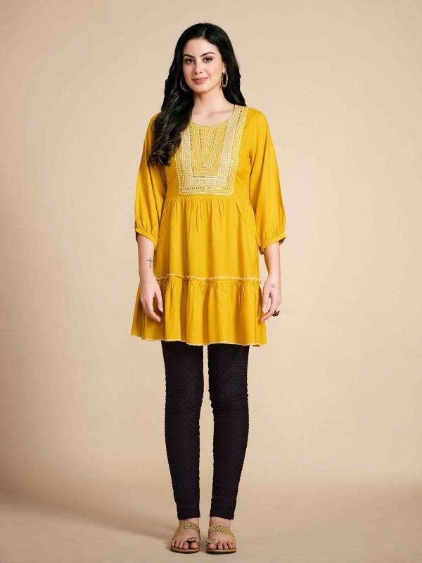 Sabella Swee Vol 1 Designer Rayon Short Top Wholesale Catalog