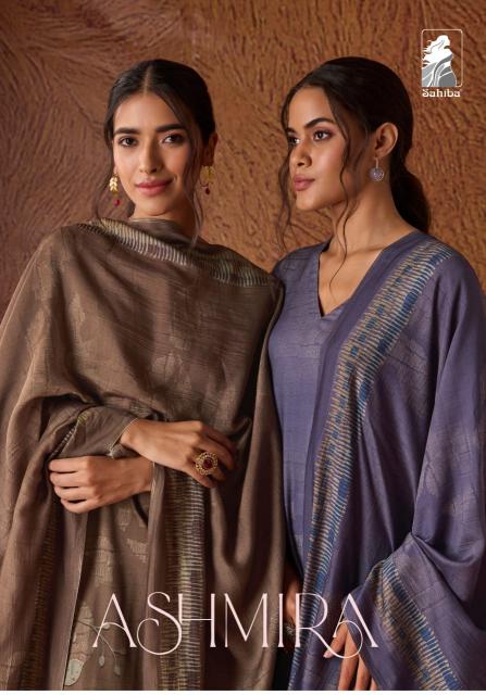 Sahiba Ashmira Digital Print with Hand Work Salwar Kameez Wholesale Catalog