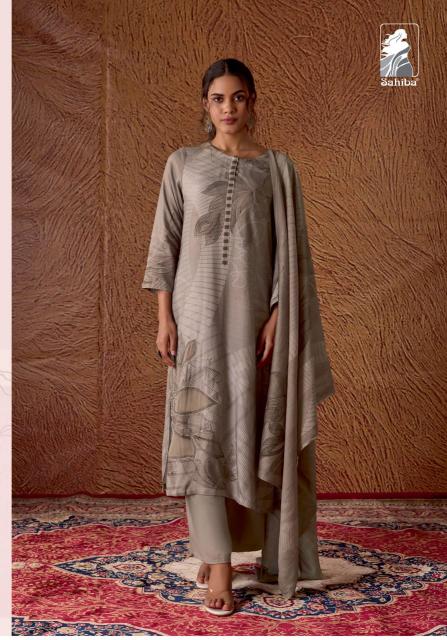 Sahiba Ditvi Digital Print with Emboridery Salwar Kameez Wholesale Catalog