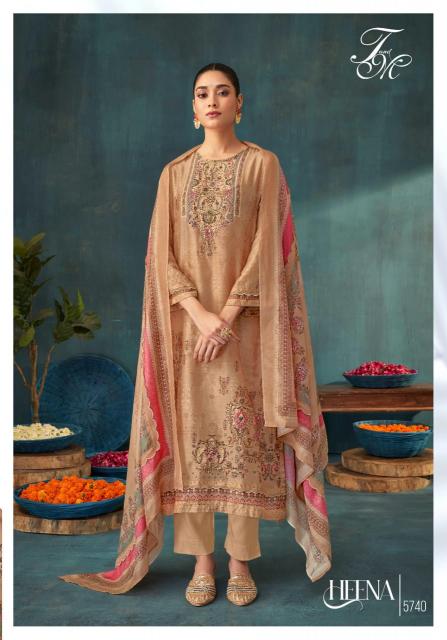 Sahiba Heena Maslin Digital Printed Salwar Kameez Wholesale catalog