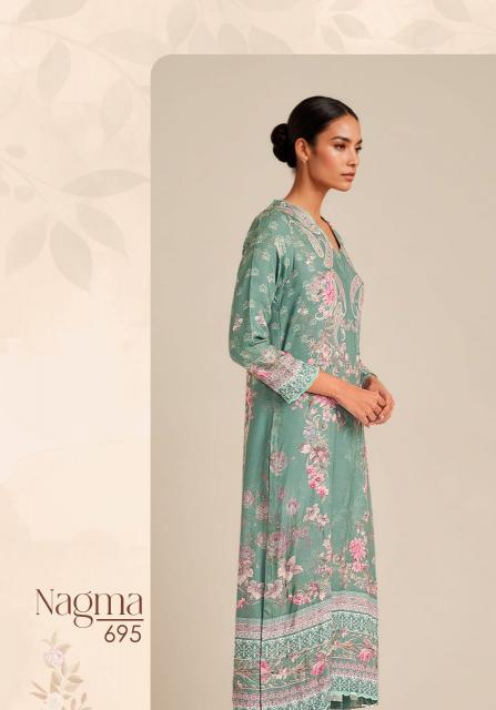 Sahiba Itrana Nagma Staple Twill Digital Printed Salwar Kameez Wholesale Catalog