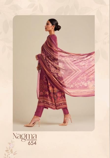 Sahiba Itrana Nagma Staple Twill Digital Printed Salwar Kameez Wholesale Catalog