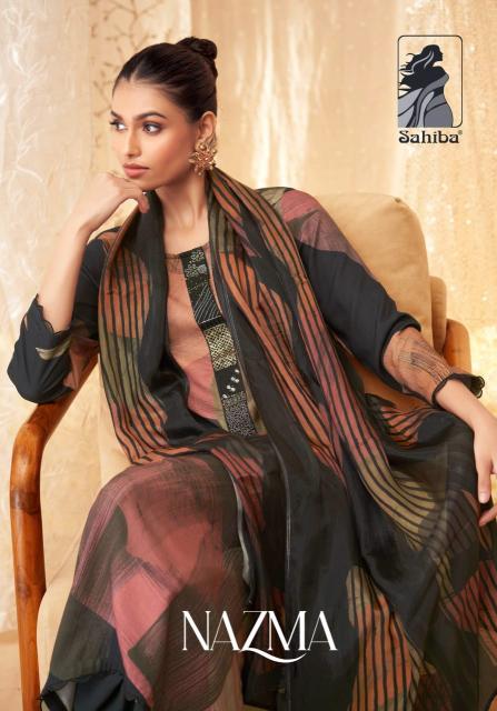 Sahiba Nazma Digital Printed Salwar Suit Wholesale catalog