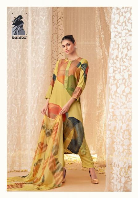 Sahiba Nazma Digital Printed Salwar Suit Wholesale catalog
