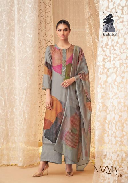 Sahiba Nazma Digital Printed Salwar Suit Wholesale catalog