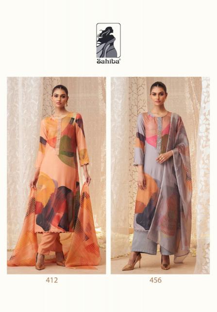 Sahiba Nazma Digital Printed Salwar Suit Wholesale catalog