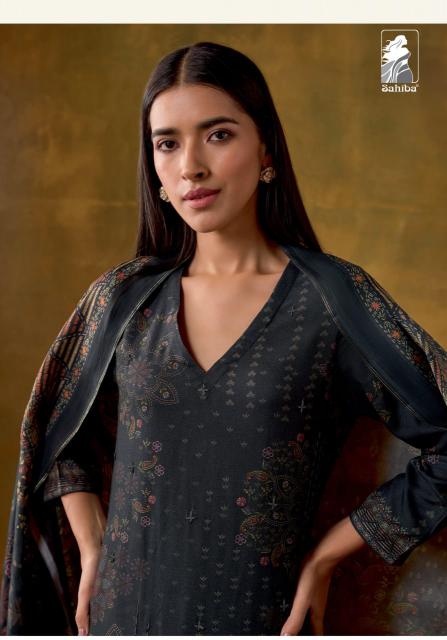 Sahiba Rehana Digital Printed With Hand Work Salwar Kameez Wholesale Catalog