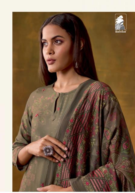 Sahiba Rehana Digital Printed With Hand Work Salwar Kameez Wholesale Catalog