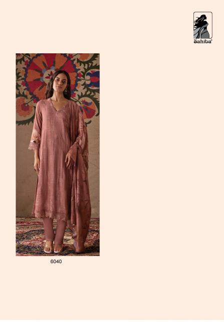 Sahiba Rishita Digital Print with Emboridery Salwar Kameez Wholesale Catalog