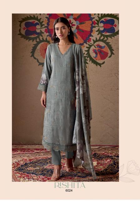 Sahiba Rishita Digital Print with Emboridery Salwar Kameez Wholesale Catalog