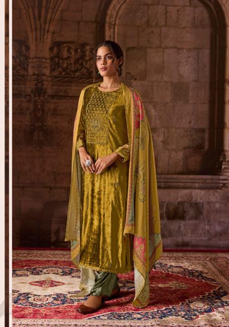 Sahiba Surbhi Viscose Velvet Salwar Kameez Wholesale Catalog
