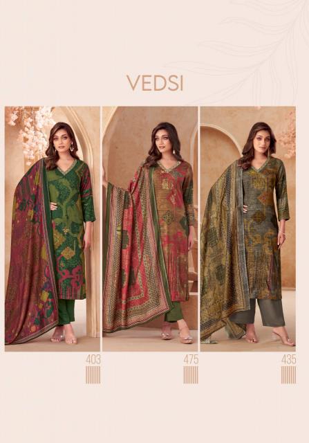 Sahiba Vedsi Digital Print with Hand Work Salwar Kameez Wholesale Catalog