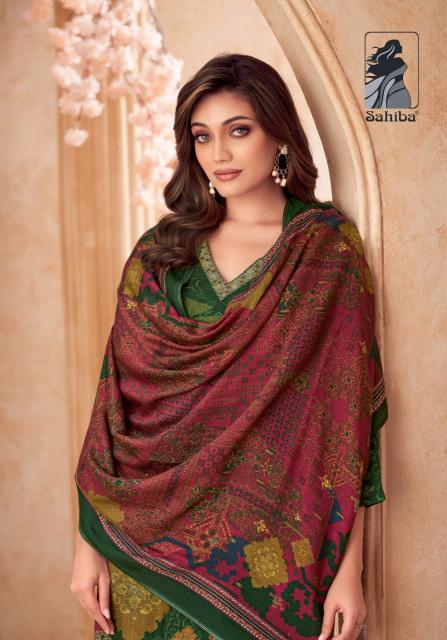 Sahiba Vedsi Digital Print with Hand Work Salwar Kameez Wholesale Catalog