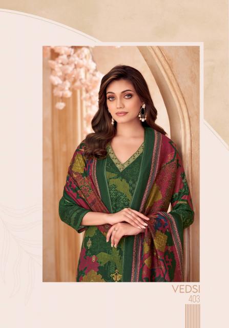 Sahiba Vedsi Digital Print with Hand Work Salwar Kameez Wholesale Catalog