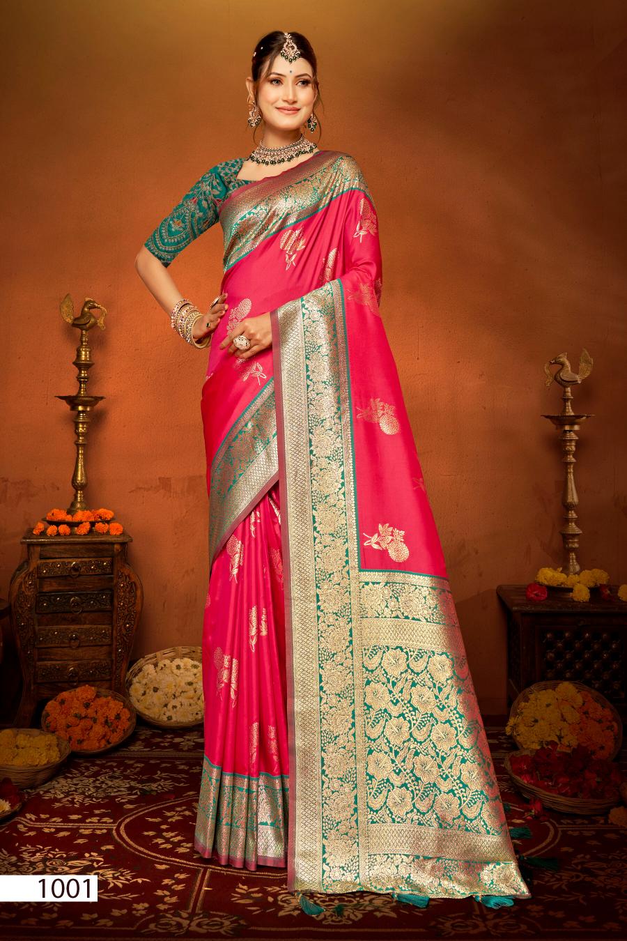 Saroj Mangalgiri silk vol.2 50*600 silk saree  in surat with price wholesale