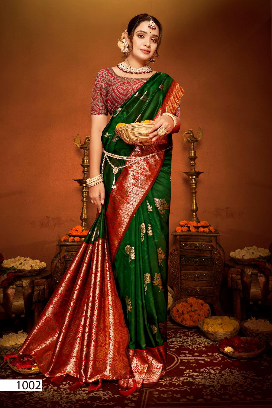 Saroj Mangalgiri silk vol.2 50*600 silk saree  in surat with price wholesale