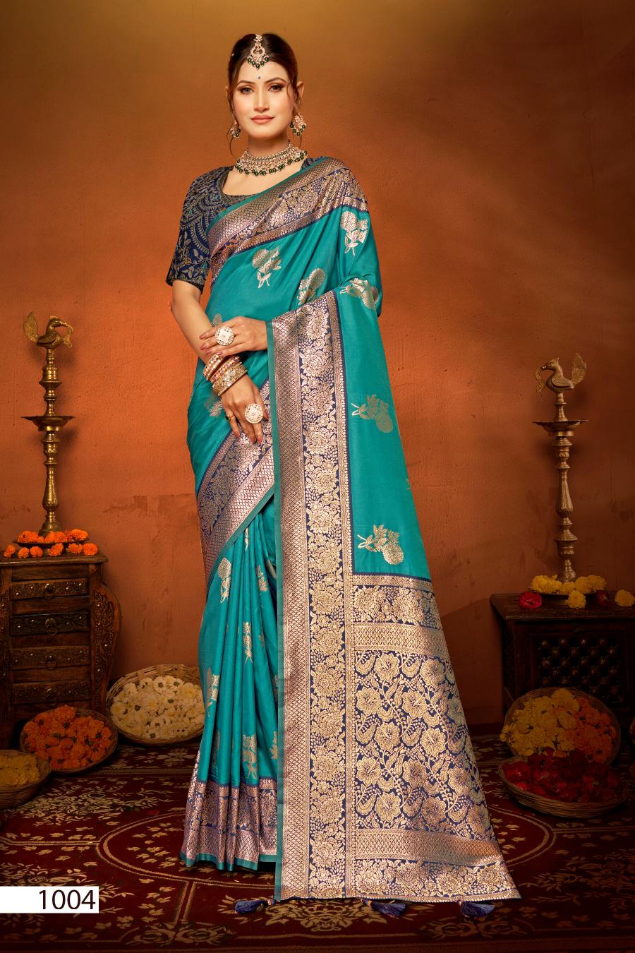 Saroj Mangalgiri silk vol.2 50*600 silk saree  in surat with price wholesale