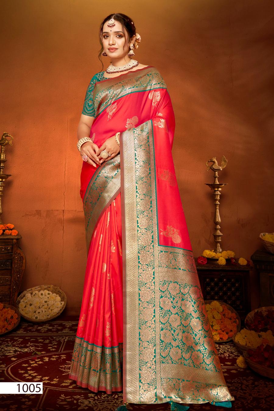 Saroj Mangalgiri silk vol.2 50*600 silk saree  in surat with price wholesale