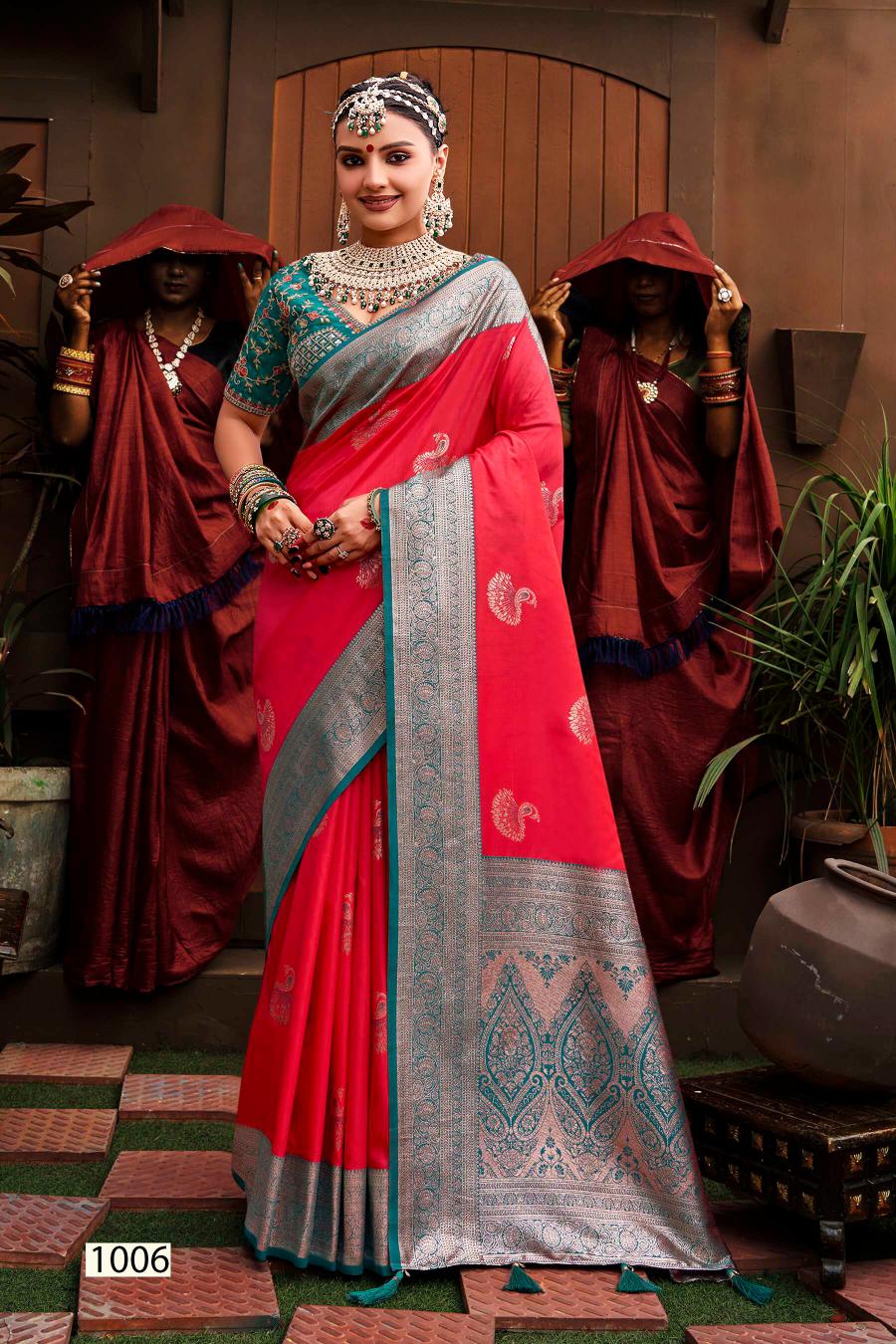Saroj Mangalgiri silk vol.6 50*600 silk saree  in surat with price wholesale