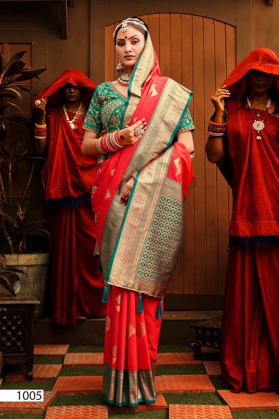 Saroj Mangalgiri silk vol.8 50*600 silk saree  in surat with price wholesale