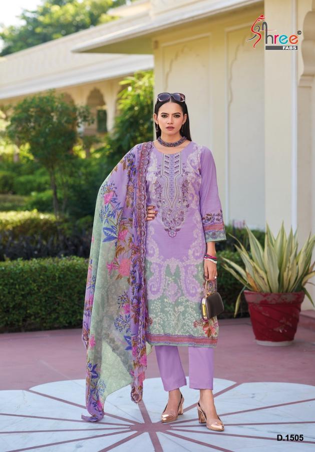 Shree Fabs Gujarish Vol 15 Pure Cotton Digital Prints Salwar Kameez Wholeslae Catalog