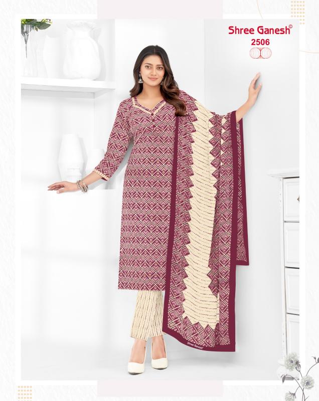Shree Ganesh Samaiyra Vol-15 – Dress Material - Wholesale Catalog