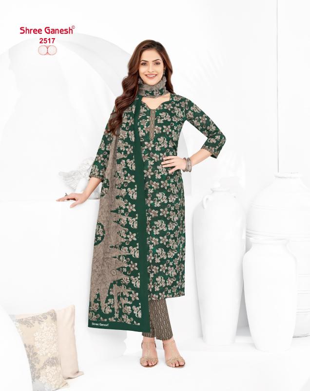 Shree Ganesh Samaiyra Vol-15 – Dress Material - Wholesale Catalog