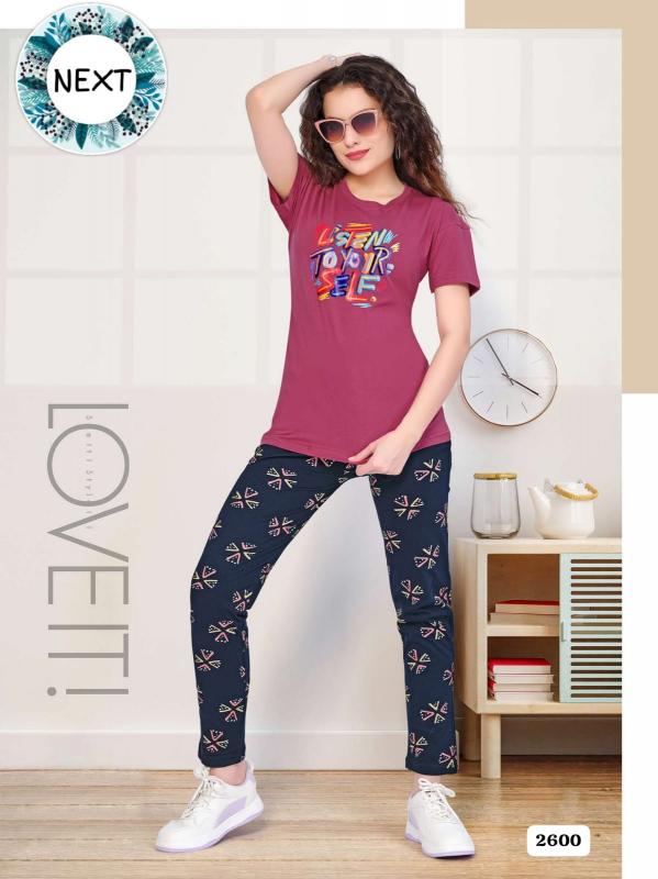 SUMMER SPECIAL VOL.DK 2600 Night Suits Wholesale catalog