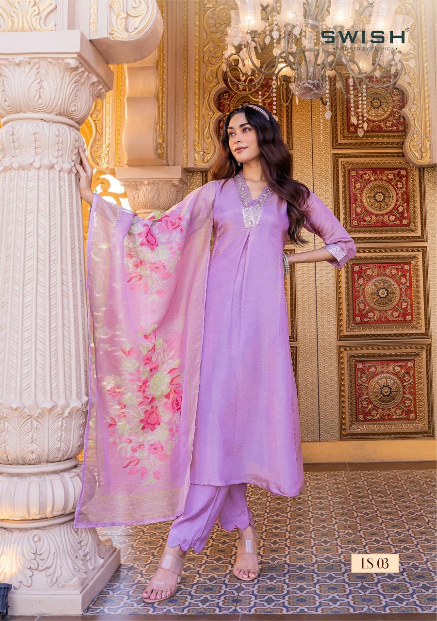 Swish Label Swish Tissue Kurti Wholesale Catalog