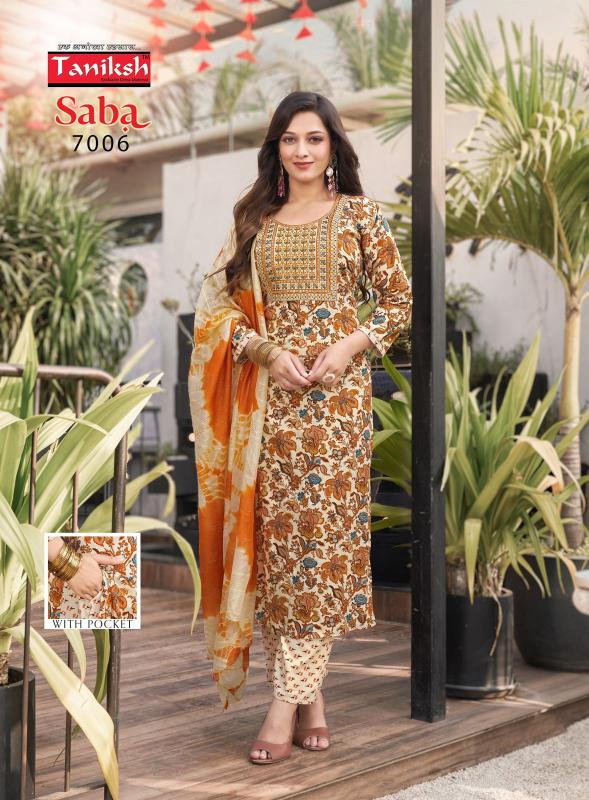 Taniksh Saba Vol 7 online cheap kurtis in india