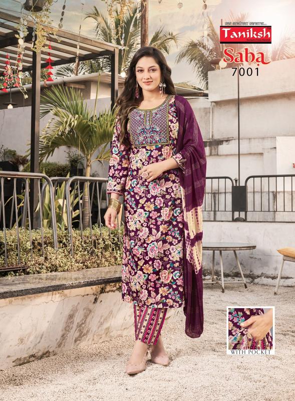 Taniksh Saba Vol 7 online cheap kurtis in india