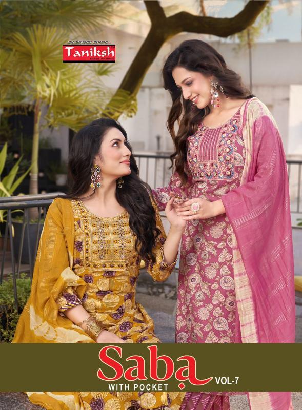 Taniksh Saba Vol 7 online cheap kurtis in india