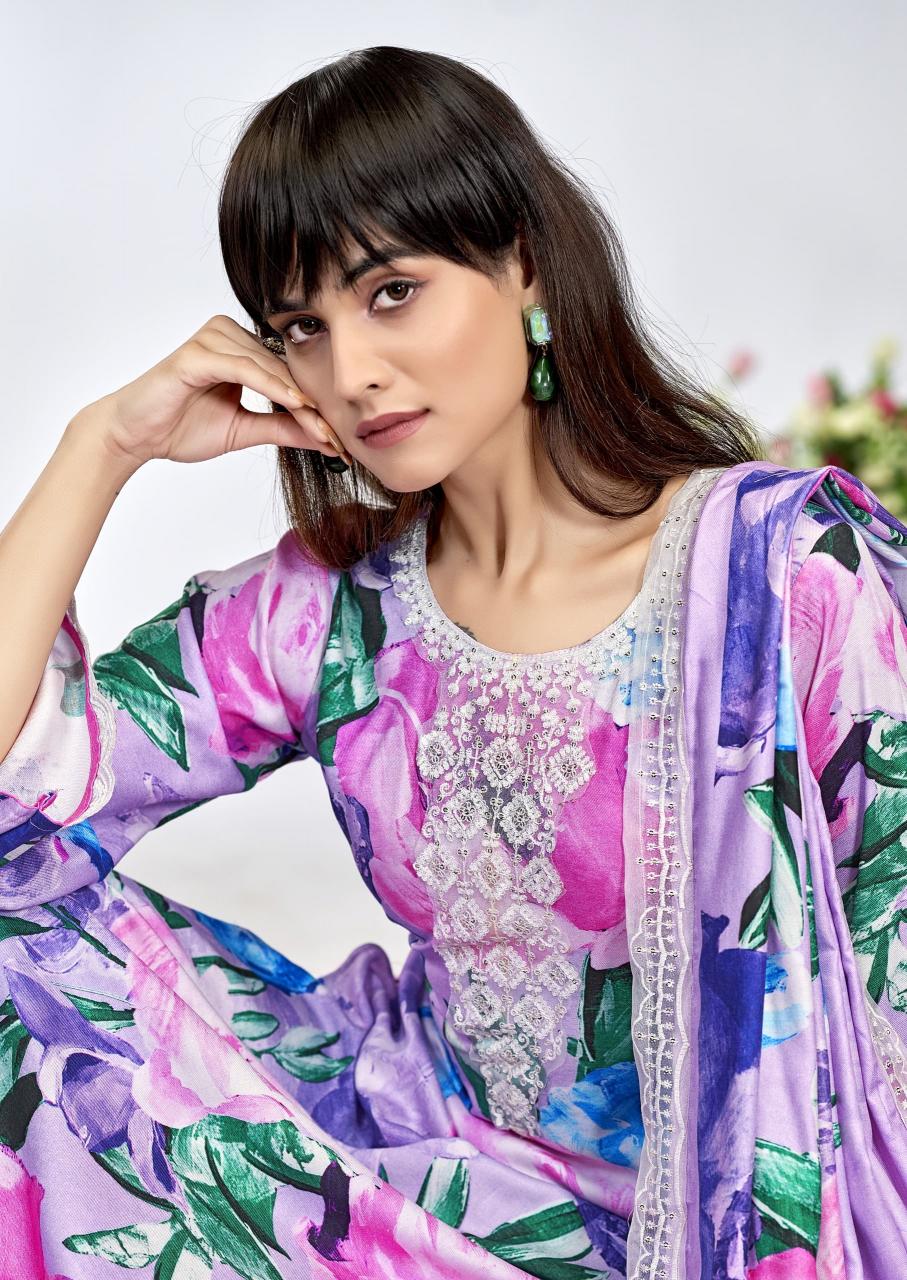 The Hermitage Shop Kashmiri Garden Salwar Suits Wholesale catalog