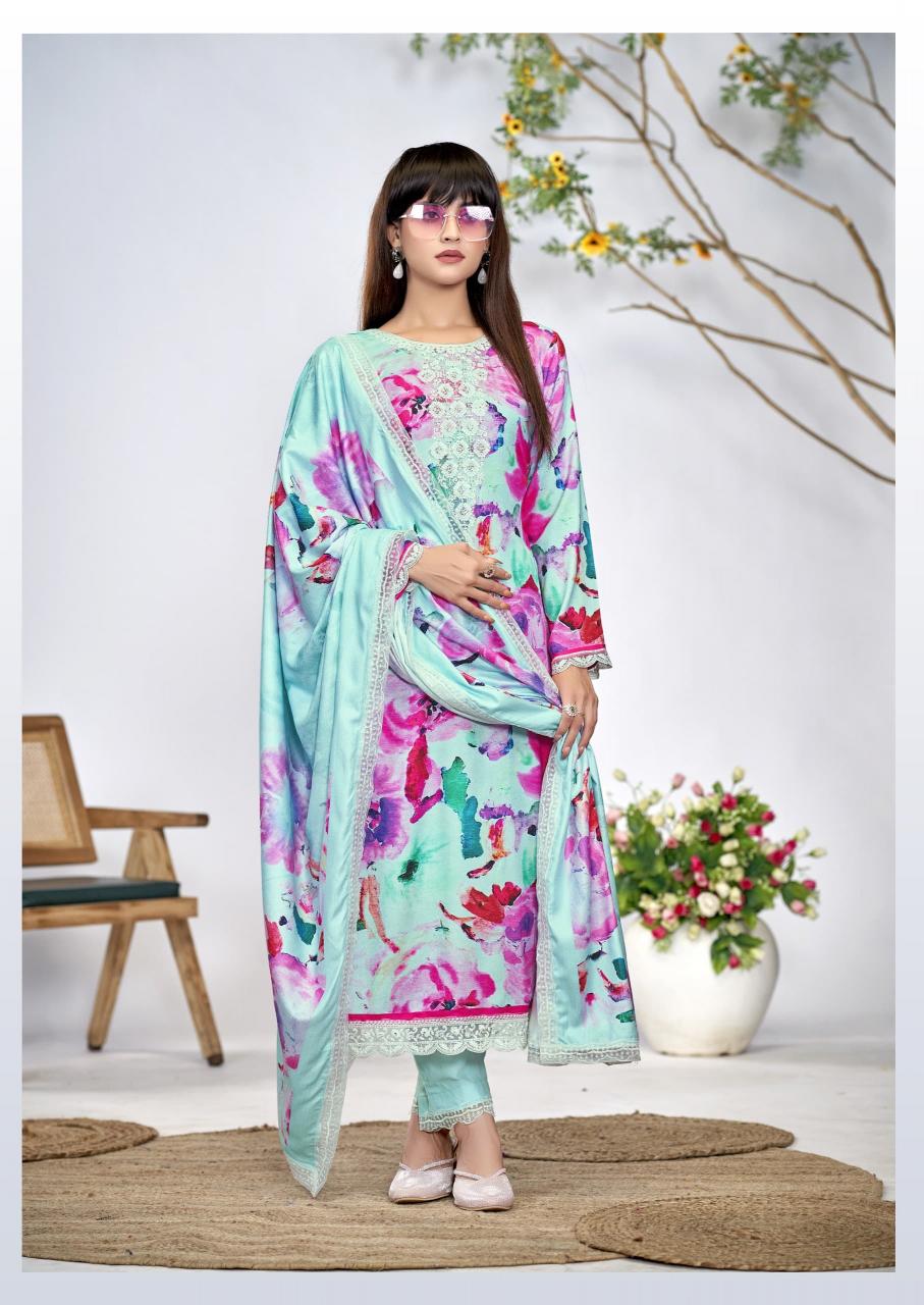 The Hermitage Shop Kashmiri Garden Salwar Suits Wholesale catalog