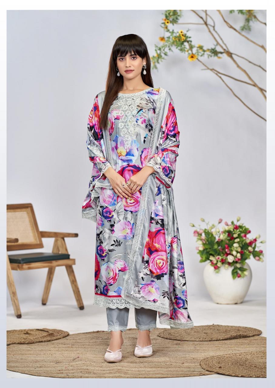 The Hermitage Shop Kashmiri Garden Salwar Suits Wholesale catalog