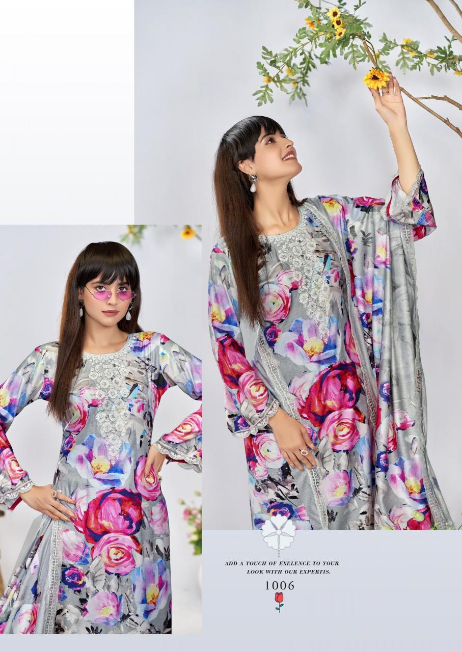 The Hermitage Shop Kashmiri Garden Salwar Suits Wholesale catalog