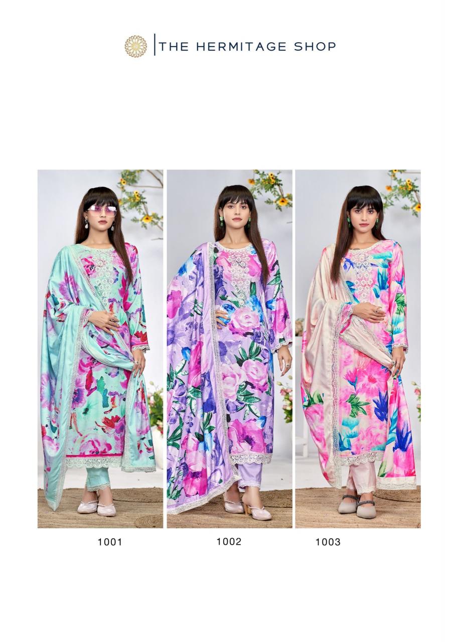The Hermitage Shop Kashmiri Garden Salwar Suits Wholesale catalog
