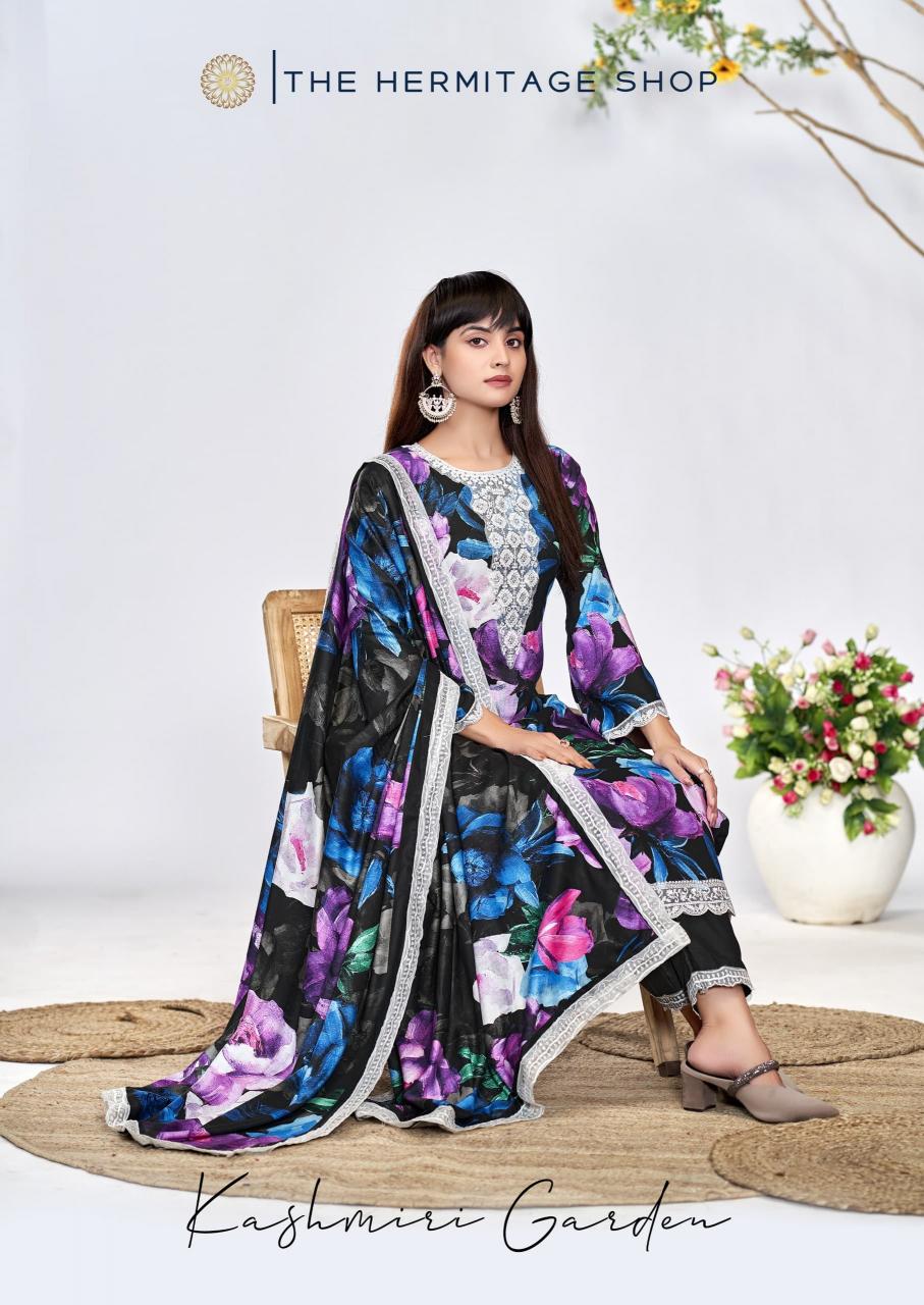 The Hermitage Shop Kashmiri Garden Salwar Suits Wholesale catalog