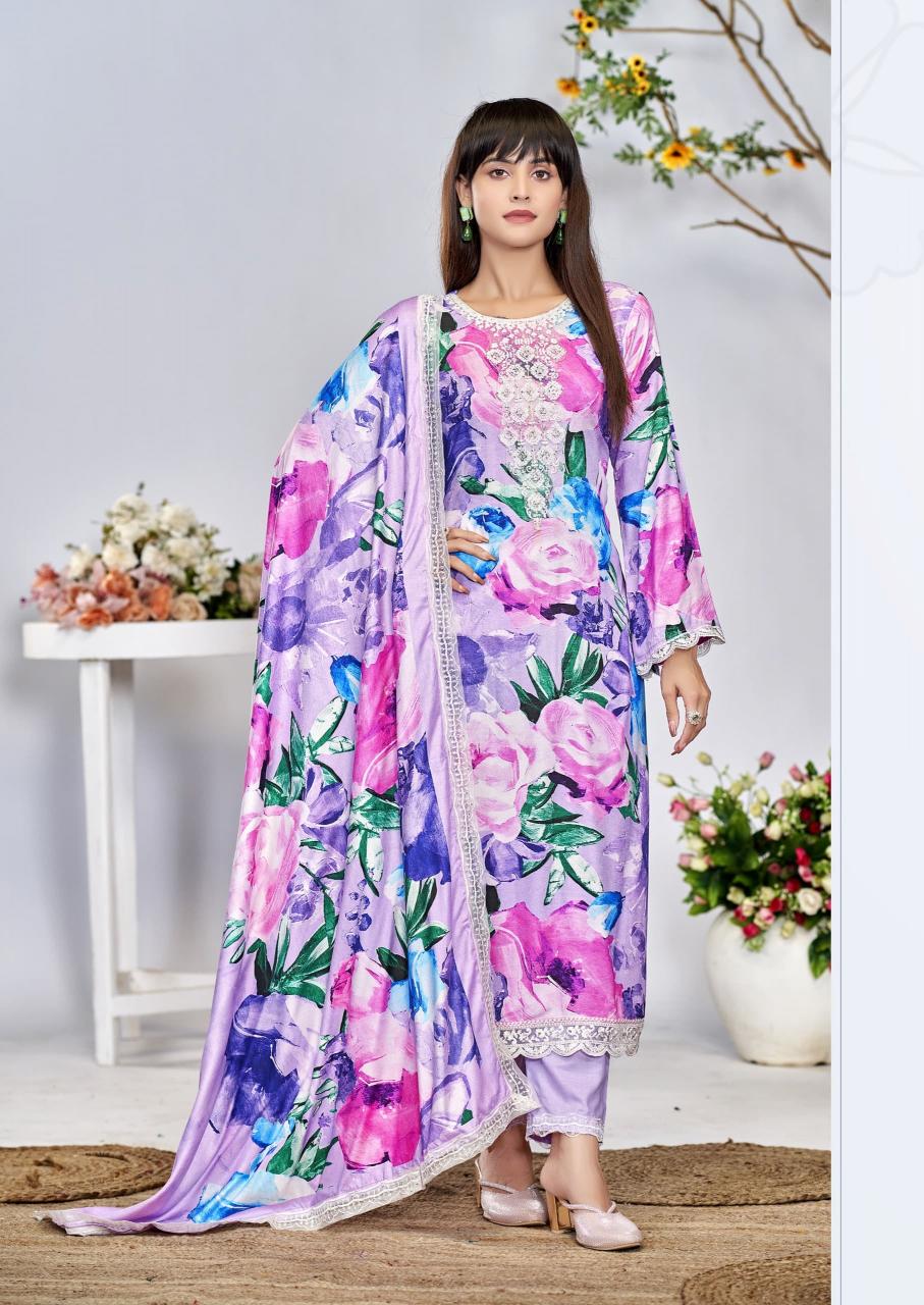 The Hermitage Shop Kashmiri Garden Salwar Suits Wholesale catalog