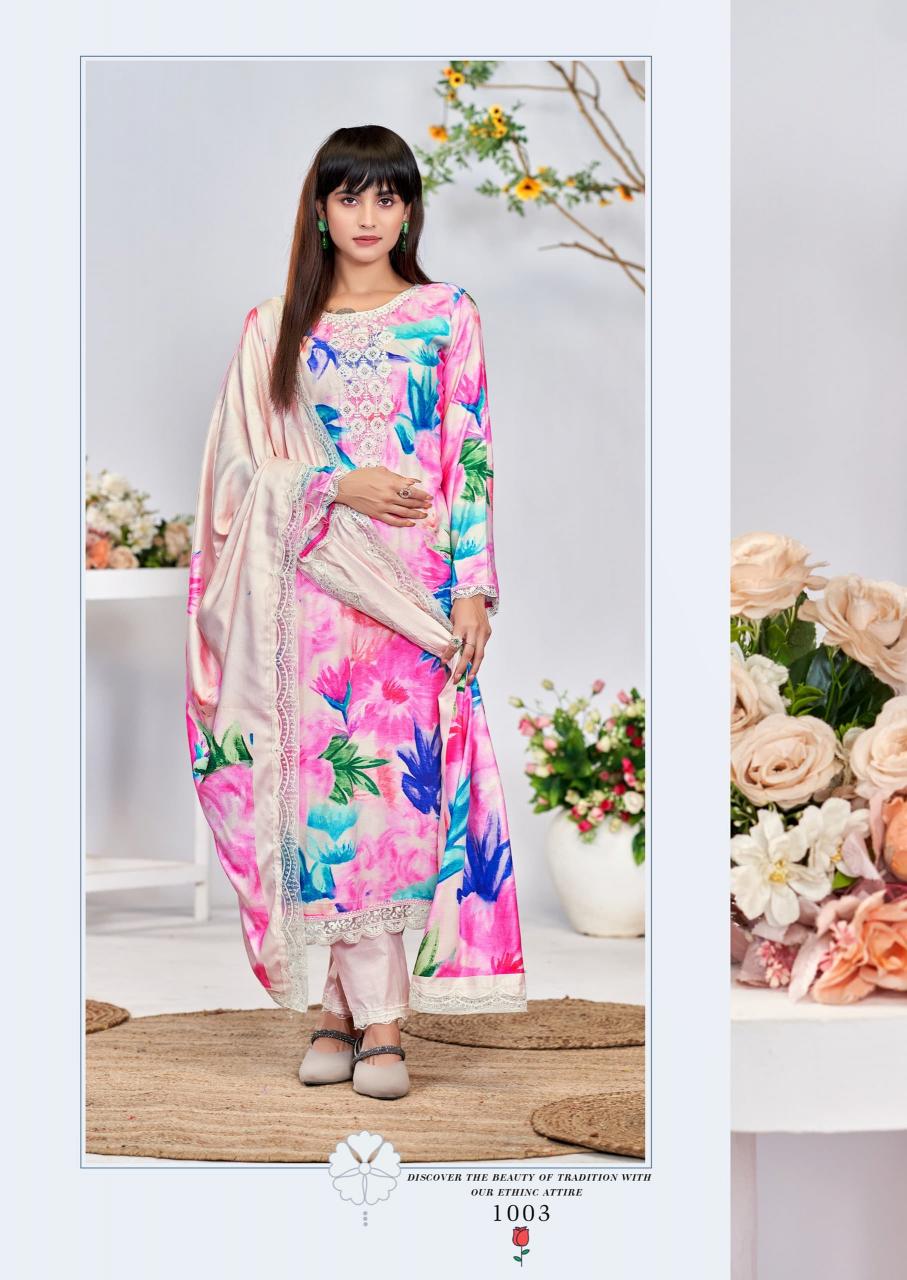 The Hermitage Shop Kashmiri Garden Salwar Suits Wholesale catalog