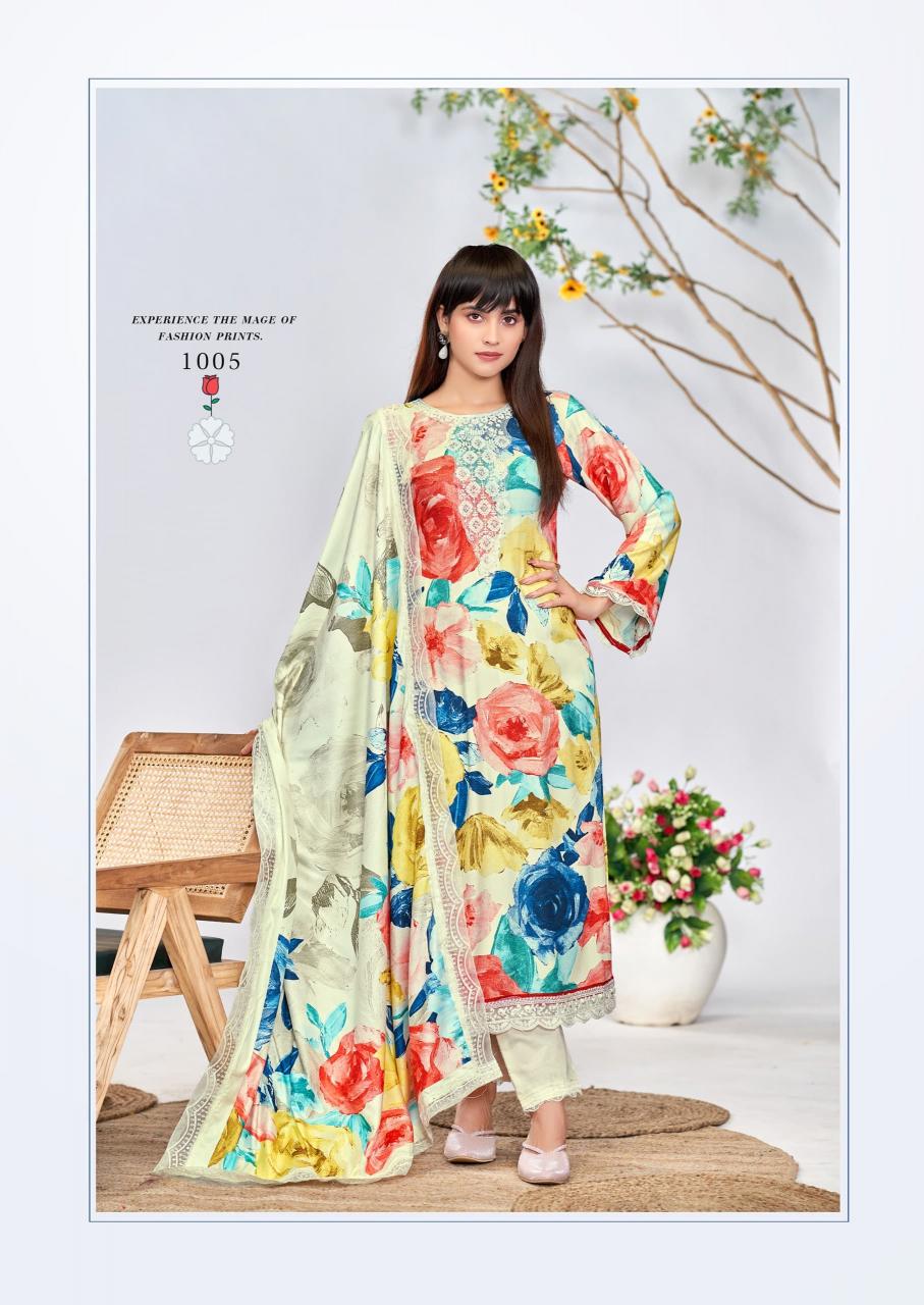 The Hermitage Shop Kashmiri Garden Salwar Suits Wholesale catalog