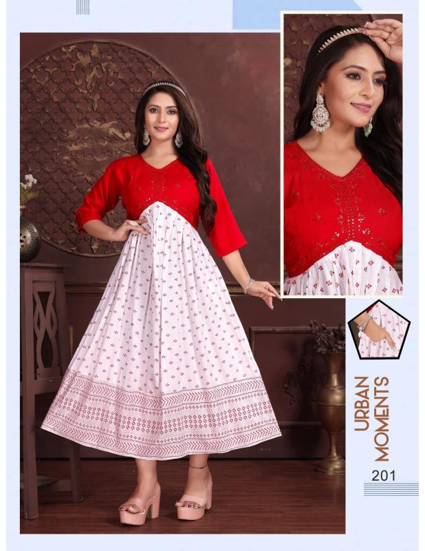 TRENDY SAFFRON VOL.0.2.1 kurti wholesale suppliers india