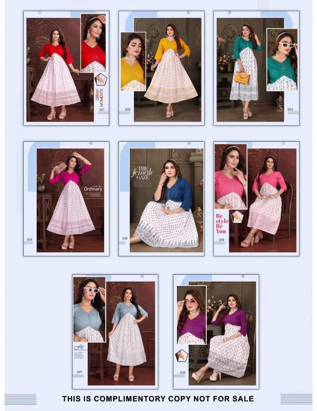 TRENDY SAFFRON VOL.0.2.1 kurti wholesale suppliers india