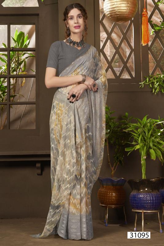 Vallabhi Ruchika Vol 2 online Georgette Printed Saree shopping in india
