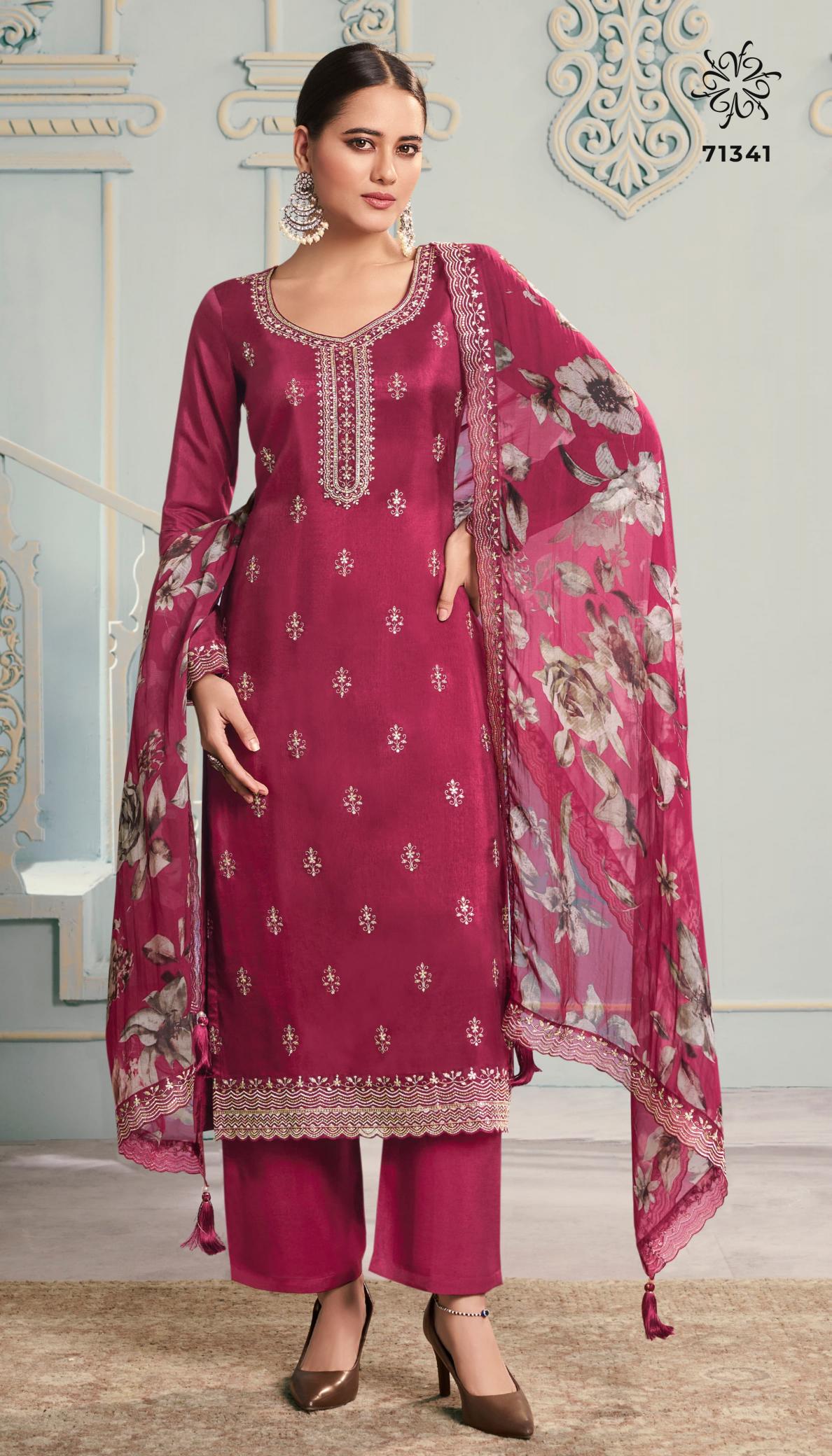 Vinay Kuleesh Shivangi Designer Salwar Kameez Wholesale Catalog