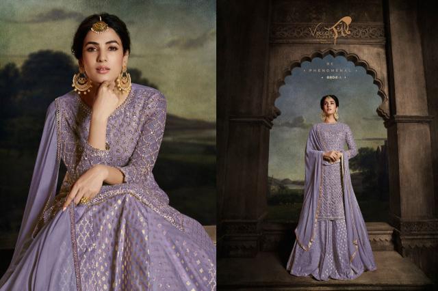 Vouch Moh colour Pluss Heavy soft net Salwar Kameez Wholesale Catalog